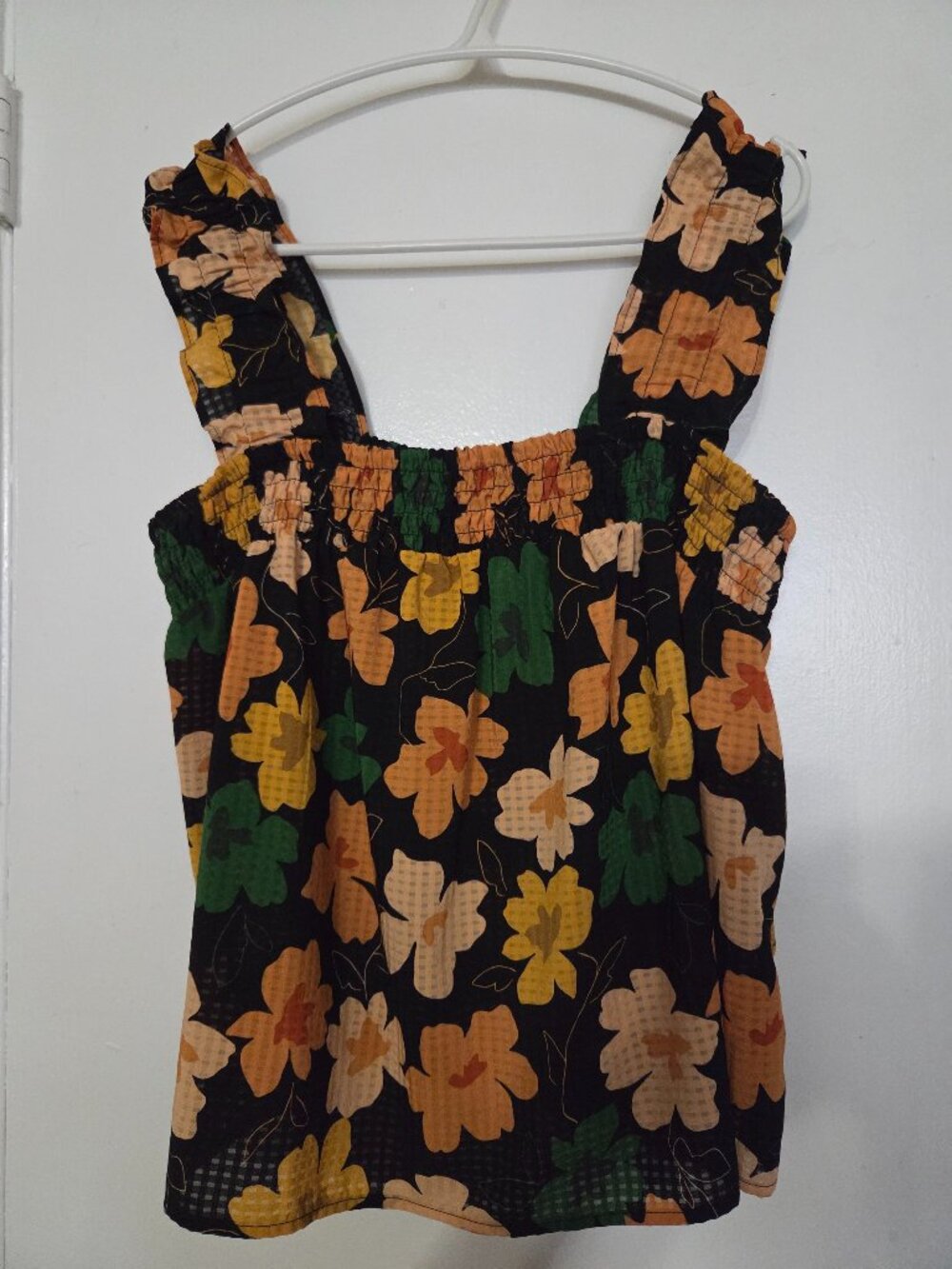 Stretch Baby doll top Size L